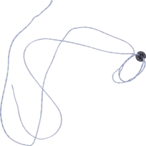 ABS Button with Adjustable Loop