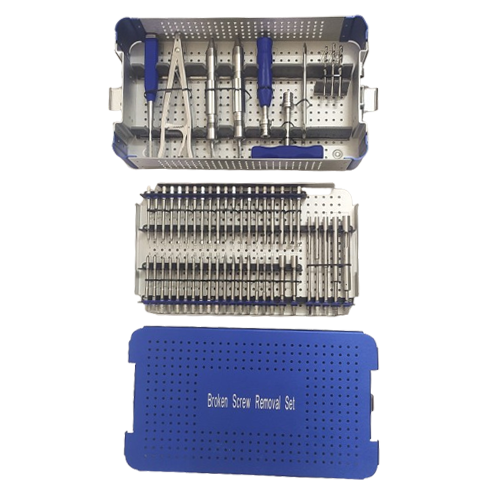 broken screw removal set