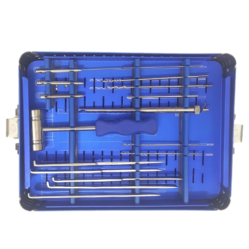 high tibial osteotomy instrument set | precision orthopedic surgical kit (hto set)