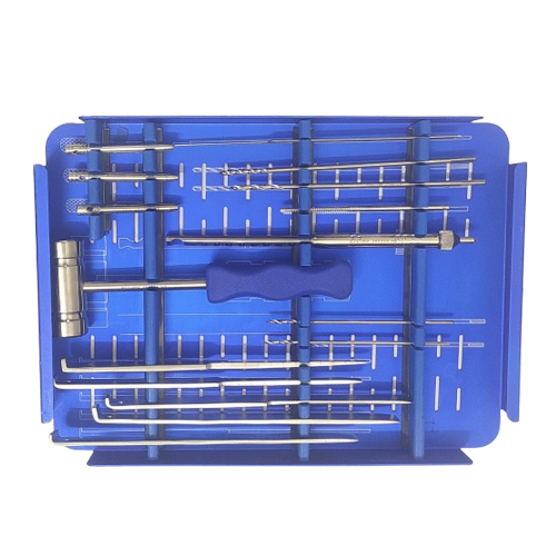 high tibial osteotomy instrument set | precision orthopedic surgical kit (hto set)