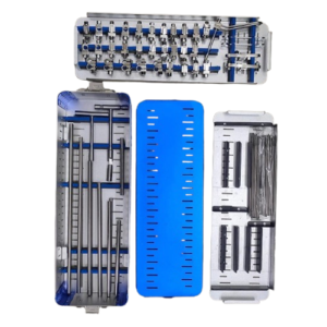 ao type external fixator clamp set – modular orthopedic fracture stabilization kit