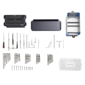 dhs instrument set | dynamic hip screw surgical kit for orthopedic procedures