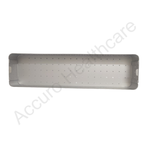 premium tibia femur instrument sterilization box – stainless steel orthopedic storage case