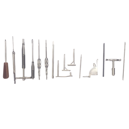 dhs instrument set | dynamic hip screw surgical kit for orthopedic procedures