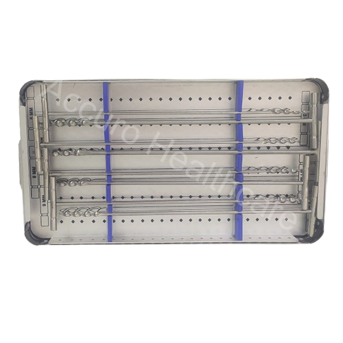 k nail & v nail instrument set
